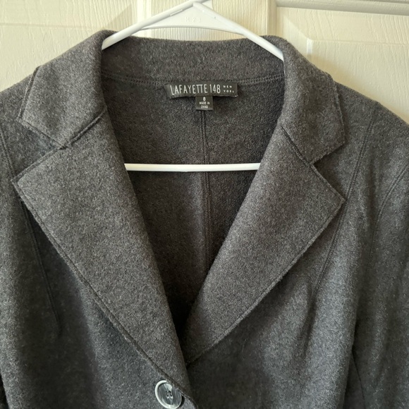 Lafayette 148 Blazer/Jacket, 8, Dark Gray, 3 button Front Closure, NWOT - Picture 6 of 10